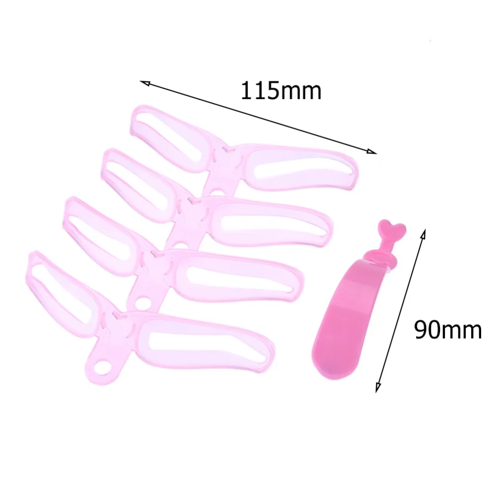 4 шт. повторное использование трафаретов для бровей, инструмент для красоты, макияж, форма для ухода за бровями, модель для макияжа бровей, инструмент для укладки бровей, новинка