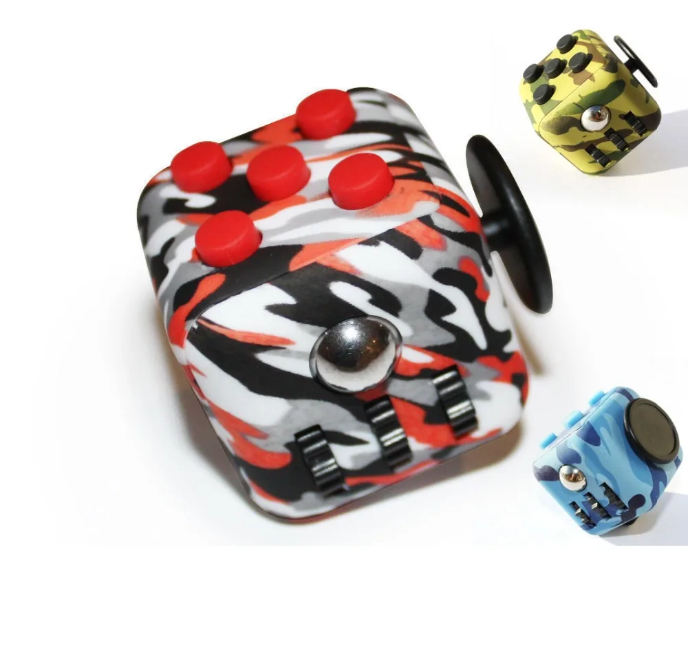 Cute Magic Fidget Cube Children Desk Toy Adult Fun Stress Relief Gift