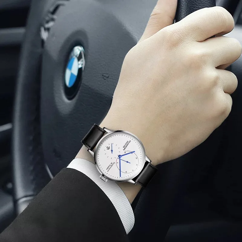 Часы наручные GUANQIN Мужские автоматические брендовые роскошные механические