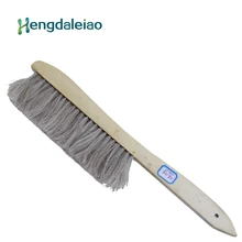 Beekeeping Tools Factory Supply 2 Rows Solid Wood with Horse's Tail Hair for Bee keeping or Beekeeper no.19