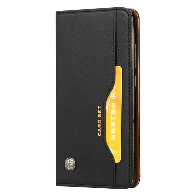 Black case Ударопрочный чехол для Xiaomi Mi 8 Чехол Флип-кожа Xiaomi Mi 8 Lite чехол, Роскошный футляр чехол для телефона Xiaomi Mi 8 SE Coque - Цвет: Black case