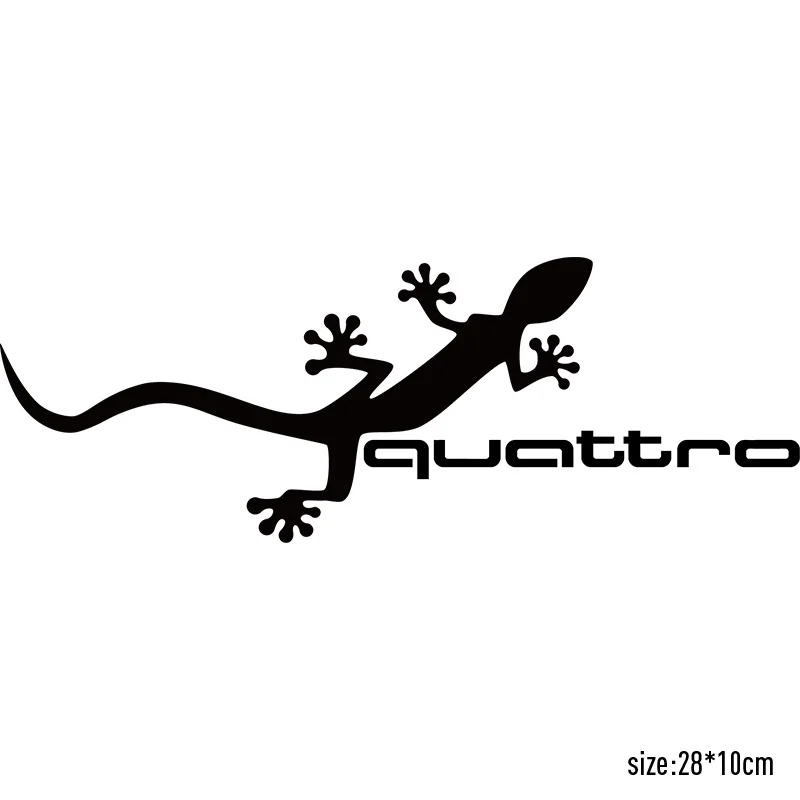 Настройки Gecko Quattro Чехлы для автомобиля Наклейки автомобиль-Стайлинг Ауди A4 B6 A3 A6