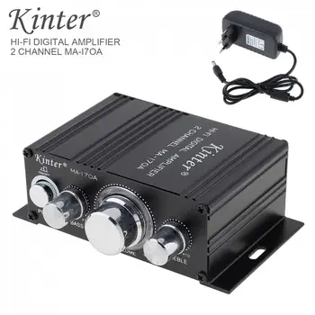 

2CH Hi-Fi Car Audio Power Amplifier FM Radio Player Reverberation Function Support MP3/FM/USB/SD/DVD/Microphone / Phone APP