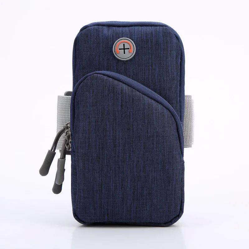 6," Универсальный держатель для мобильного телефона, сумка для спорта на открытом воздухе, сумка для телефона на руку, спортивная сумка для бега, водонепроницаемый чехол - Цвет: blue