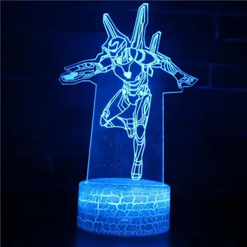 

Remote Touch switch Led Night Light White base Lovely 7 color change 3D Lamp Bedside decorative lamp for children's bedroom