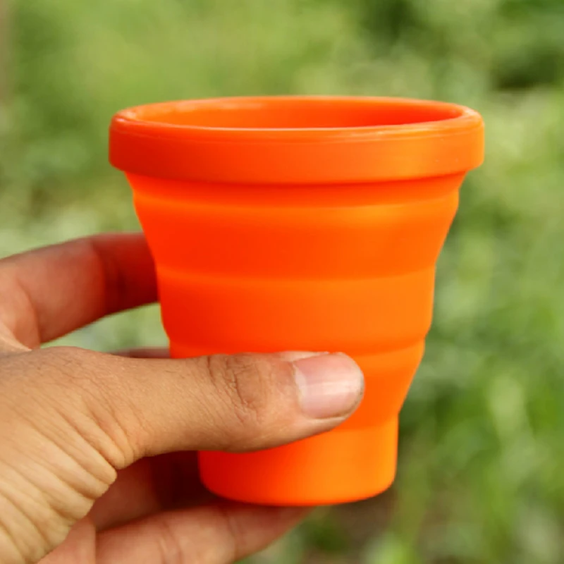 Manufacture Fire Maple FMP 319 Outdoor Camping Silicon Folding Mug Portable Outdoor Camping Tableware Cup