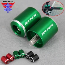 Для KAWASAKI NINJA ZX1400/ZX14R/ZX-14R ZX14 R/ZZR1400 2006- Мотоцикл с ЧПУ руль акустическая система заканчивается Кепки Чехол слайдер