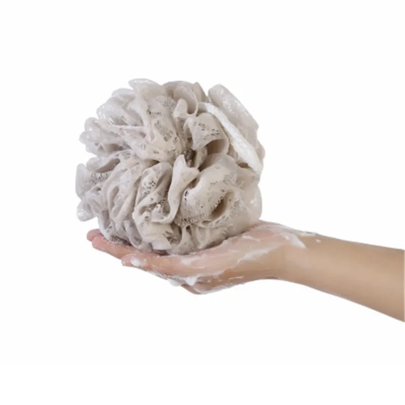 

Real touch Bath Ball Flower Mesh Brushes Sponges Bath Accessories for adult & Kids Body Wisp Dry Brush Exfoliation Cleanin