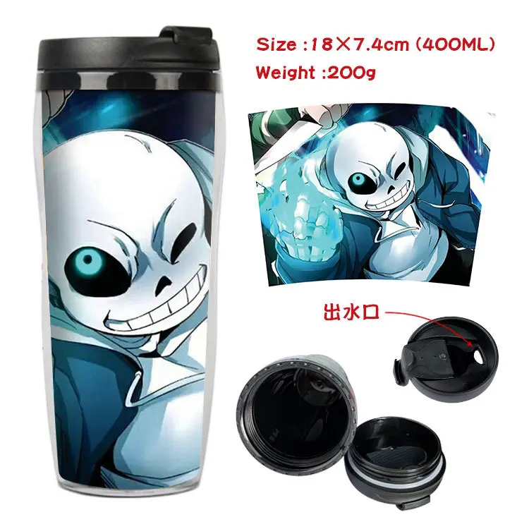 Игра Undertale Sans Toriel двухслойная Вакуумная чашка для кофе 400 мл емкость портативный аксессуар для косплея Рождественский подарок 4 стиля