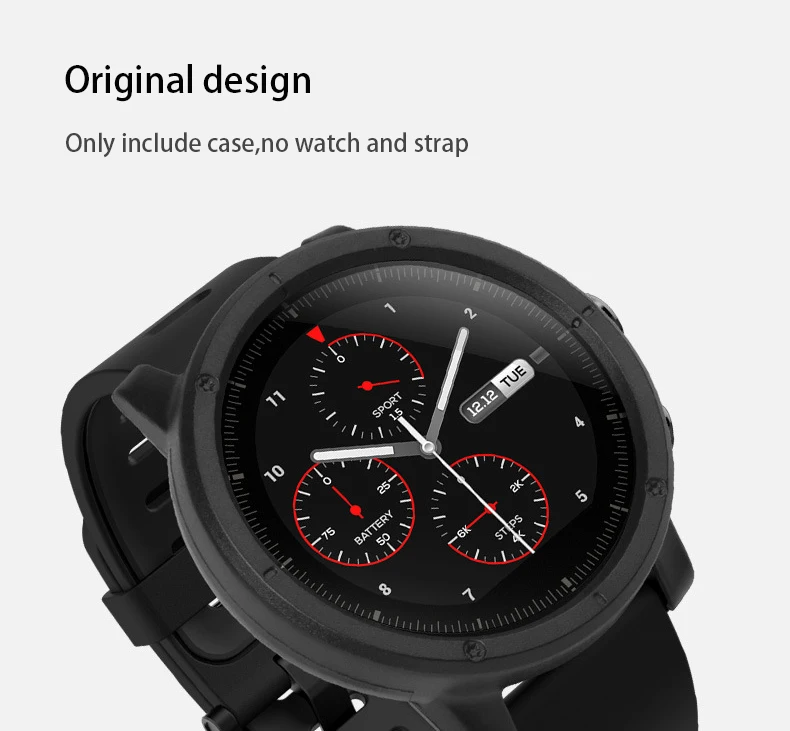 PC защитный чехол для Xiaomi Huami Amazfit Stratos 2 2s Чехол для смарт часов полный защитный чехол s красочный чехол для часов