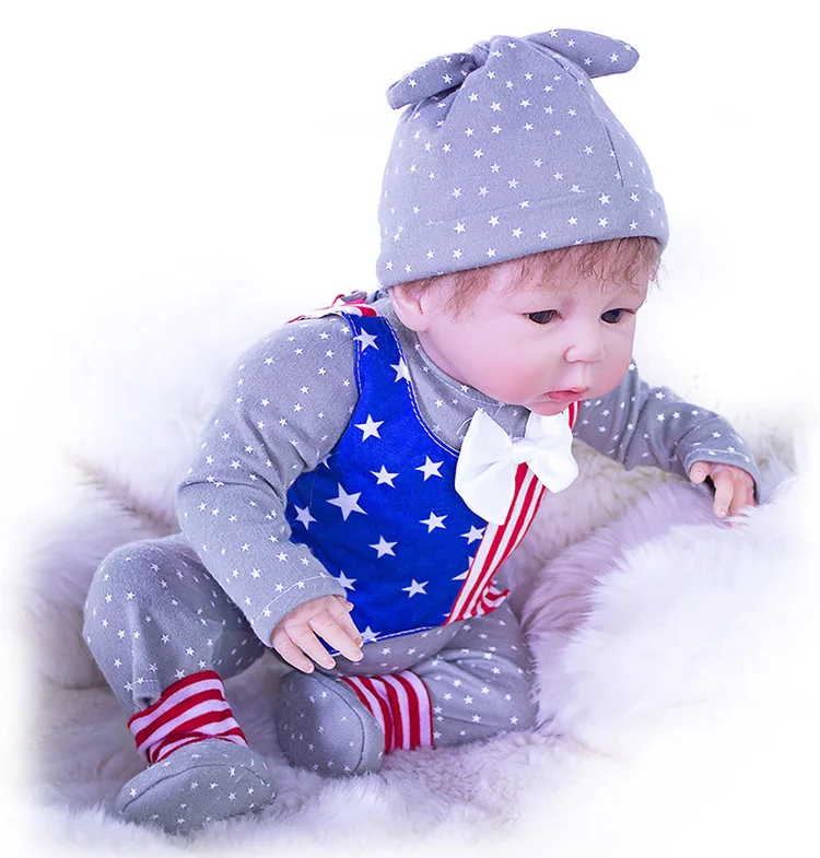 Npkколлекция Bebes reborn, Реалистичная кукла, мягкая, настоящая, мягкая, на ощупь, силиконовая, для младенцев, игрушки для детей, для девочек, рождественский подарок
