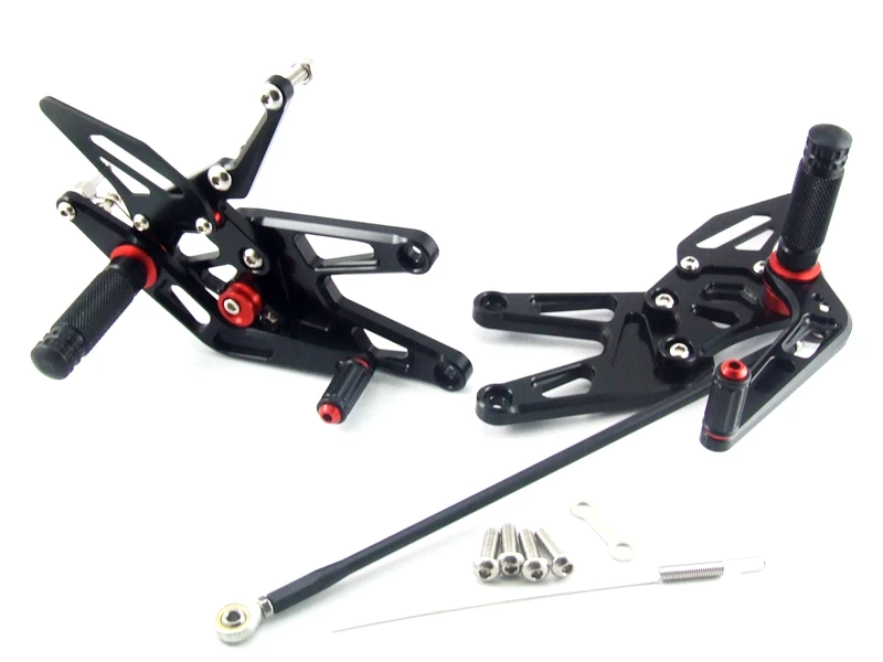 CNC регулируемый задний Набор Rearsets подставка для ног YAMAHA R6 2003 2004 2005|adjustable rear set|foot