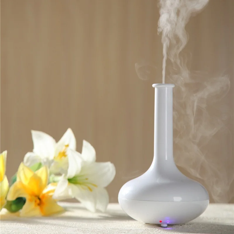 

Essential Oil Diffuser Ultrasonic Humidifier aromatherapy air purifier mist maker home furnishings 7 color vase