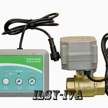 DN15, 20,25 Электрический запорный для вентиля в ободе колеса для утечки воды Управление, 2 латунный клапан с утечки воды система охранной сигнализации