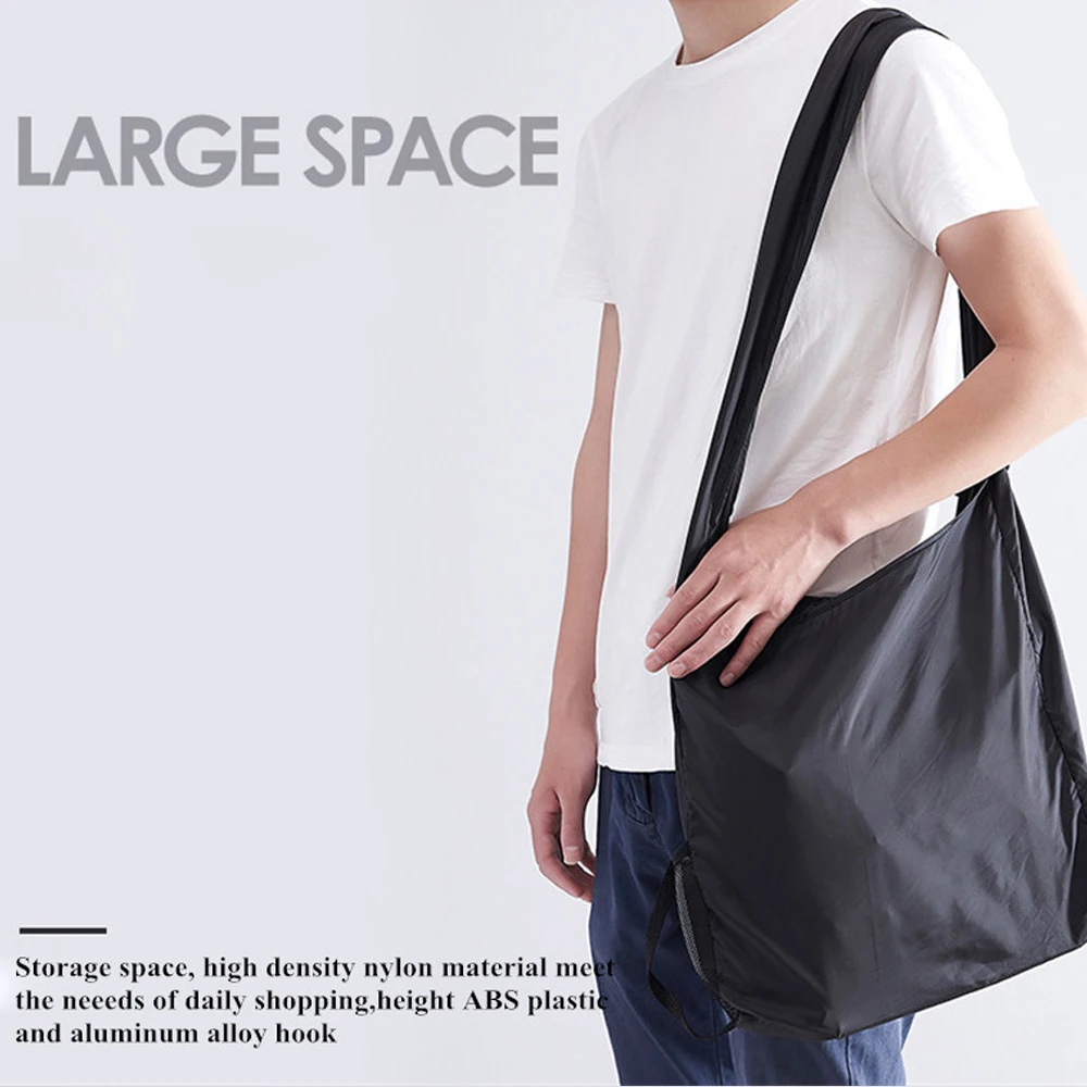 

Creative Foldable Eco-Friendly Shopping Bag Large Capacity Portable Storage Bag Nylon Storage Shape Shoulder Bag