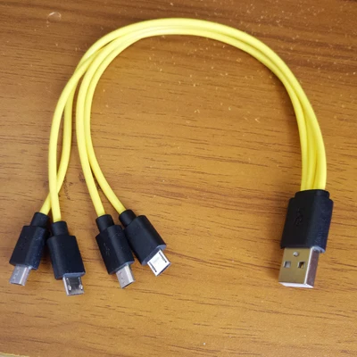 ZNTER 1,5 V AA 2550mwh обновление емкости до 1700mah литий-полимерный USB Перезаряжаемый литиевый usb аккумулятор USB кабель - Цвет: 4 in 1 usb cable
