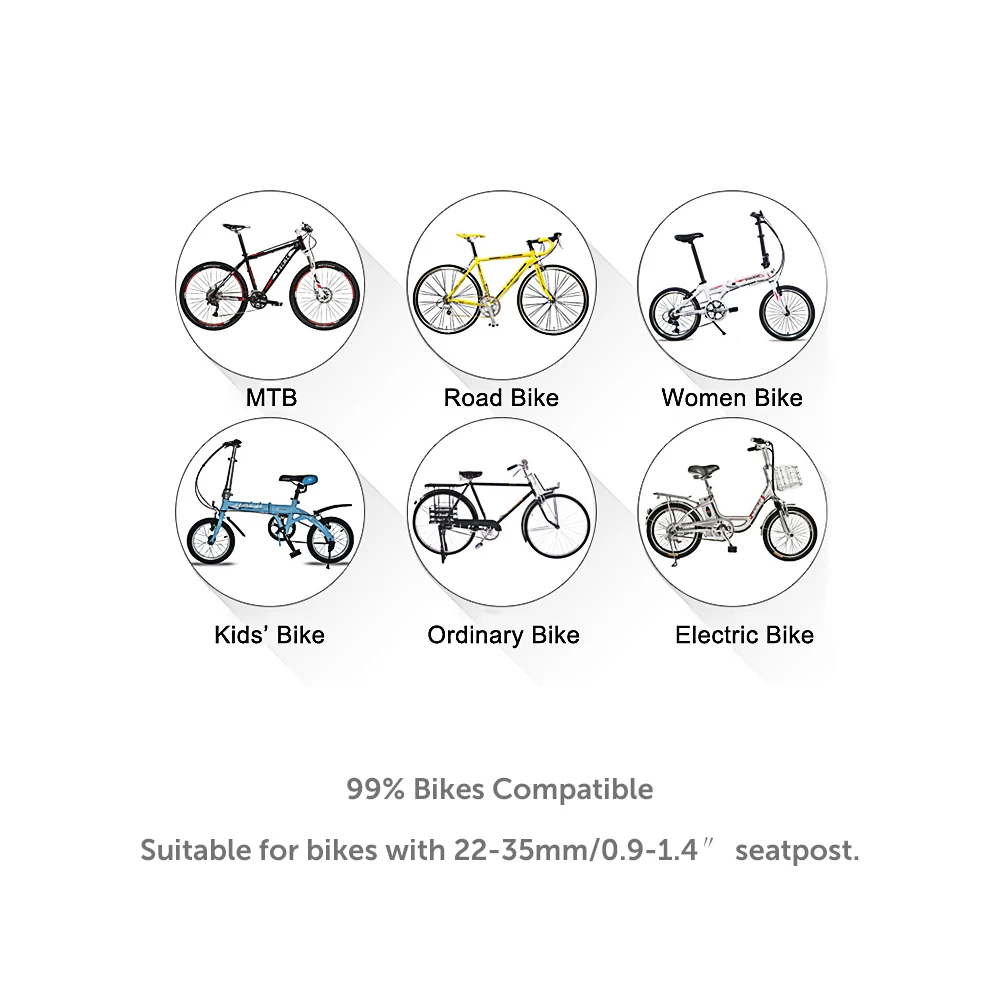 Excellent Lixada Bicycle Light USB Rechargeable Bike Brake Tail Lamp Safety Warning Bike Lights LED Rearlight for Night Riding 4 Colors 2