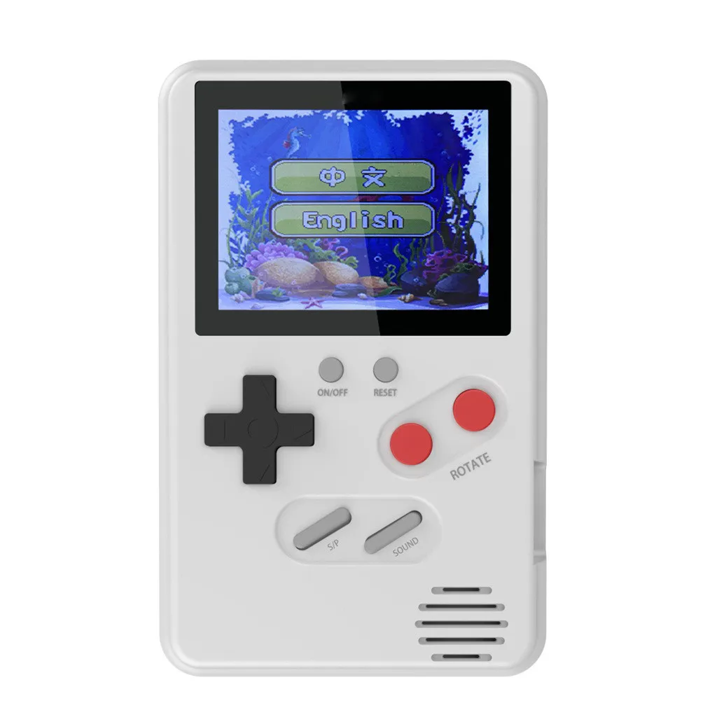 

Mini LDK video game console Retro Handheld Game players portable Console HD Children Retro consola boy tetris 168 Built-in 2.4