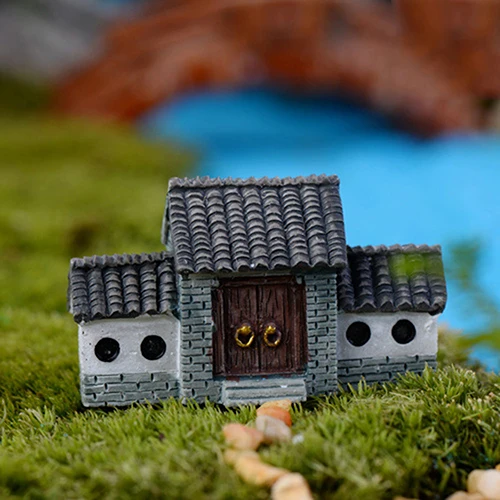 Кукольный домик миниатюры DIY Дом вилла лесной Сказочный Сад домашний декор