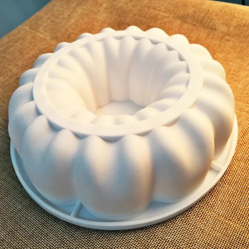 

Silicone Bakeware Round Flower Ring Shape Mold Cake Molds Jelly Pudding Cookie Muffin Soap Mould Baking DIY Cake Decorating Tool