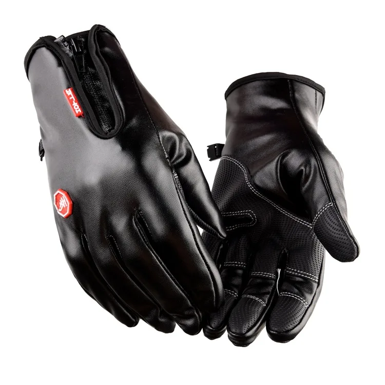 

Winter Cycling Gloves Mittens Full Finger Waterproof Windproof Gloves For Women Men Warm Fleece Skiing Mountaineering Gloves