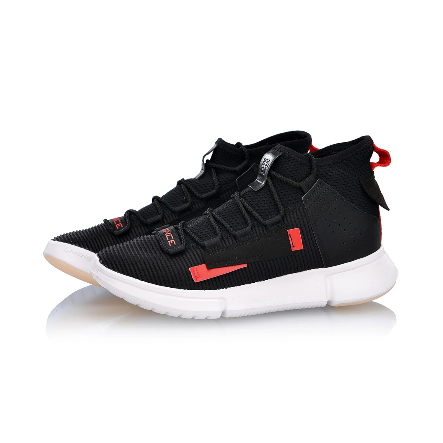 Li-Ning/Мужская обувь для баскетбола ESSENCE II WS, обувь для отдыха, средней длины, удобная спортивная обувь с подкладкой, кроссовки AGBP029 XYL230