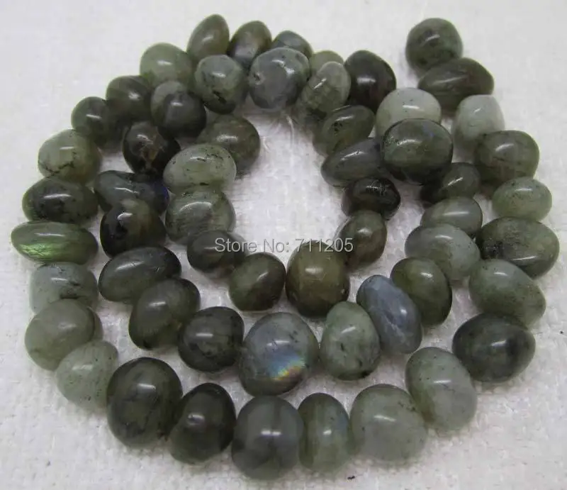 

7-12mm Natural Labradorite Freeform Loose Beads 15",Min. Order is $10,we provide mixed wholesale for all items !