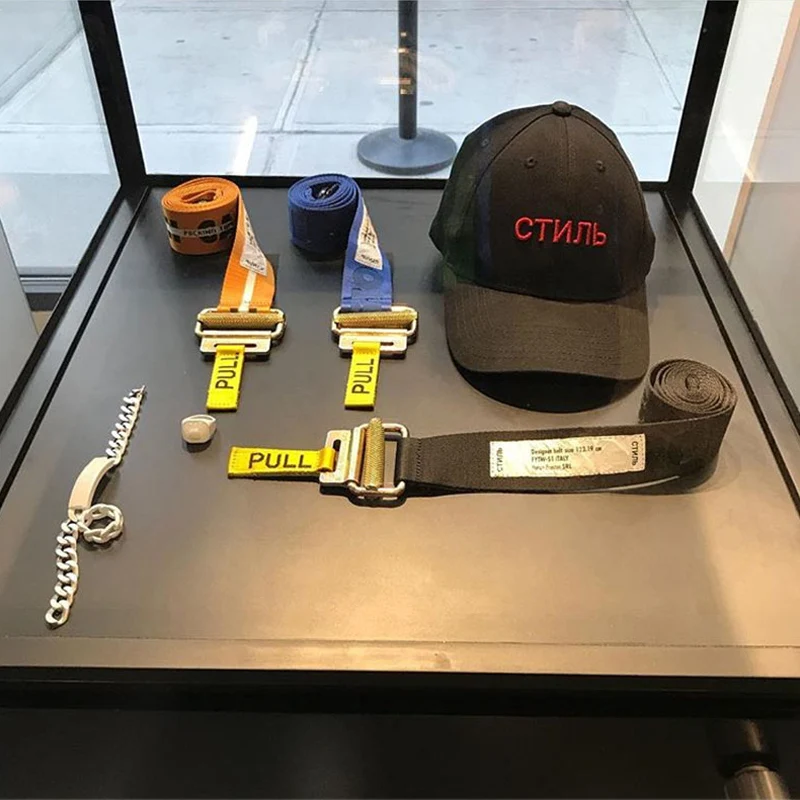 

Heron Preston Belt Men Women Hip Hop Fashion Streetwear Blue Heron Preston Tactical Belt Black Yellow Orange Heron Preston Belt
