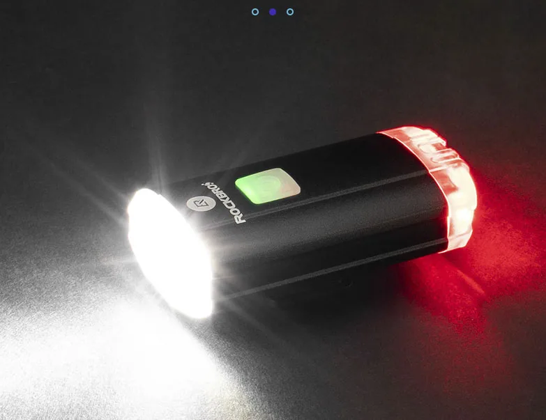 Best ROCKBROS Bike Light 100 Lm Bicycle Front Rear Light Lamp USB Charging Flashlight Bicycle Lantern Headlight Bicycle Accessories 5