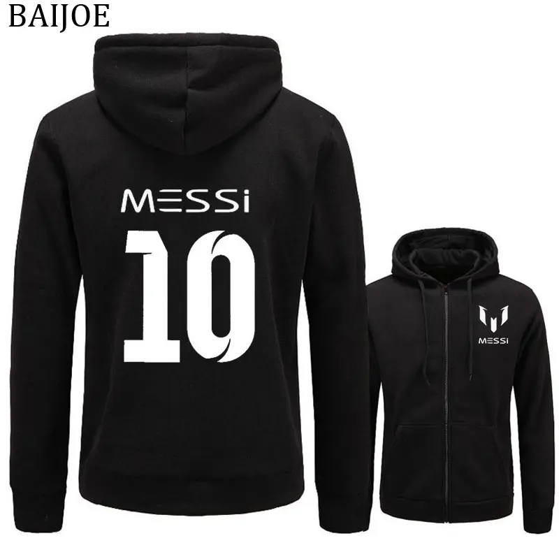 BAIJOE New MESSI Hoodie Messi 10 Print 