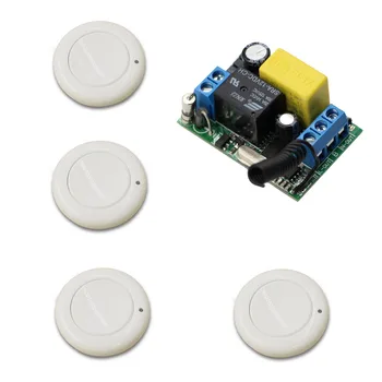 

AC 220V Wireless Remote Control Switch Remote Power Switch System 1CH Relay Receiver Transmitter For Home Light Lamp LED