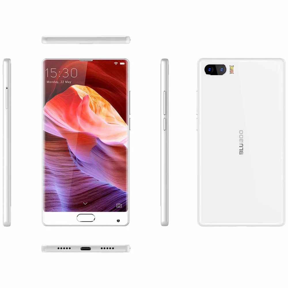 Bluboo S1 5,5 ''FHD 4G смартфон без ободка MTK6757 Android 7,0 4 Гб ram 64 Гб rom Двойная Задняя камера мобильный телефон