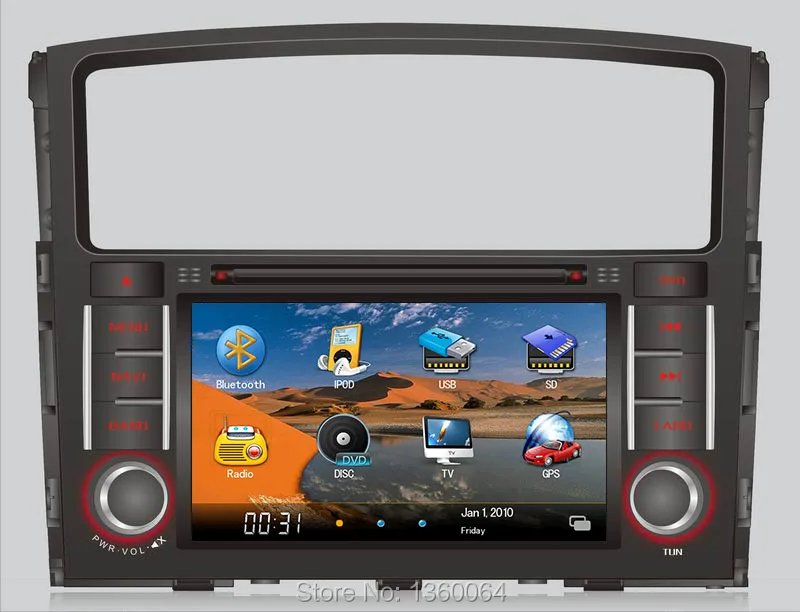 pajero navigation system