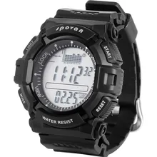 Spovan многофункциональные водонепроницаемые спортивные цифровые мужские часы, барометр, альтиметр, термометр, погода, секундомер, наручные часы