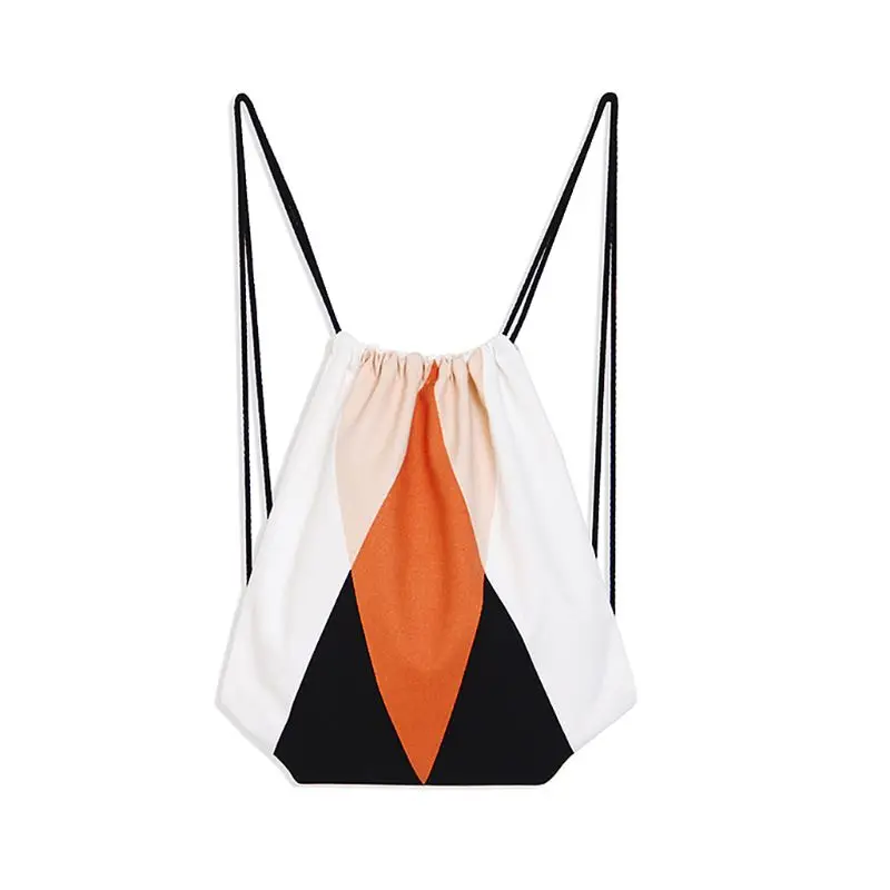 

Drawstring String Backpack Cinch Sack Gym Tote Bag School Sport Travel Pack New Fashion