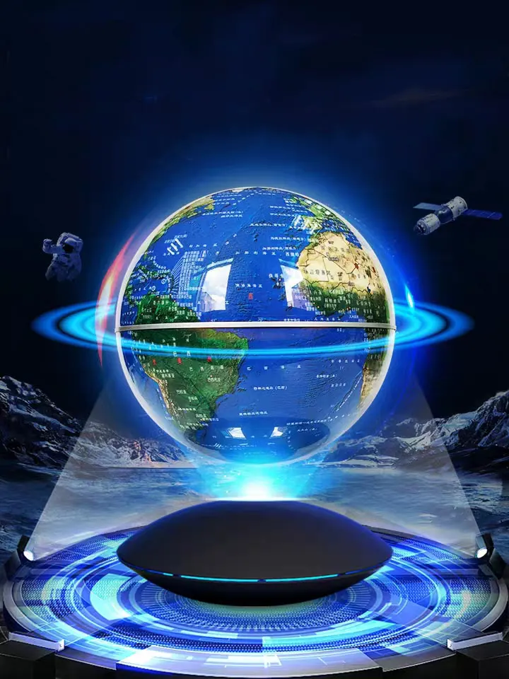 

Creative LED Magnetic levitation globe Night Lights table lamp bedroom Children's gifts World Map baby light night lamp for kid