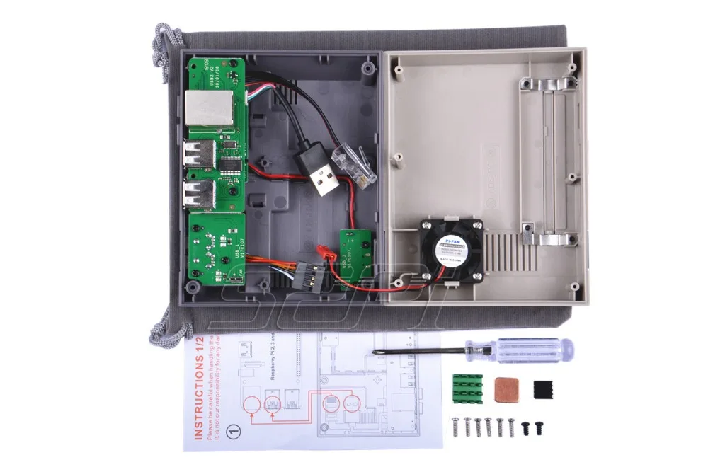 mais retroflag kit funcional botão de energia
