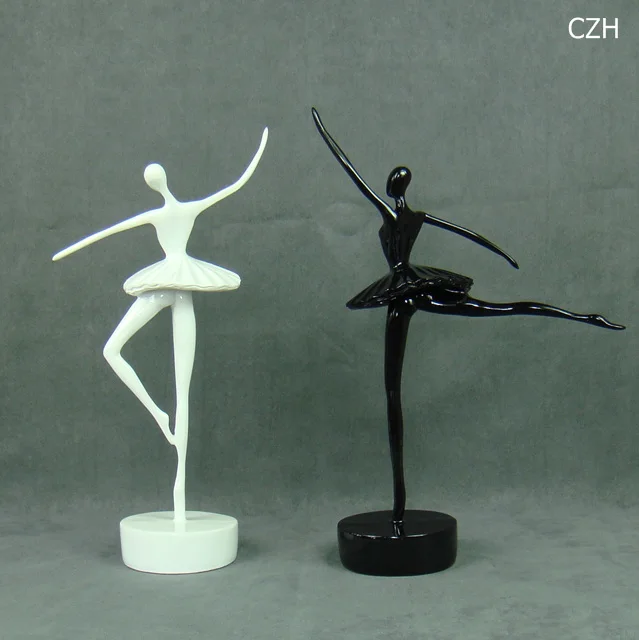 Modern Abstract Ballet Dancer Figurine Handmade Resin Ballerina Statue Decor Home Art And Craft Ornament Present Accessories Arts And Crafts Art Statueart Abstract Aliexpress