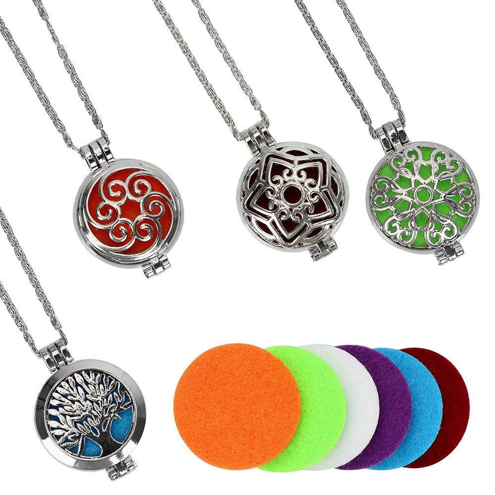 Car Air Freshener Rear View Hanging Pendant for Essential Oil Aroma