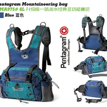 Новинка, брендовая Классическая Повседневная 6L поясная сумка, модные качественные поясные сумки, Мужская многофункциональная сумка, распродажа, подарок черного цвета