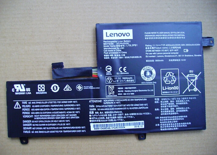 

New genuine Battery for LENOVO N22 N22-20 N42-20 N23 Chromebook 5B10K88047 5B10K88048 5B10K88049, L15L3PB1, L15M3PB1 11.1V 45WH