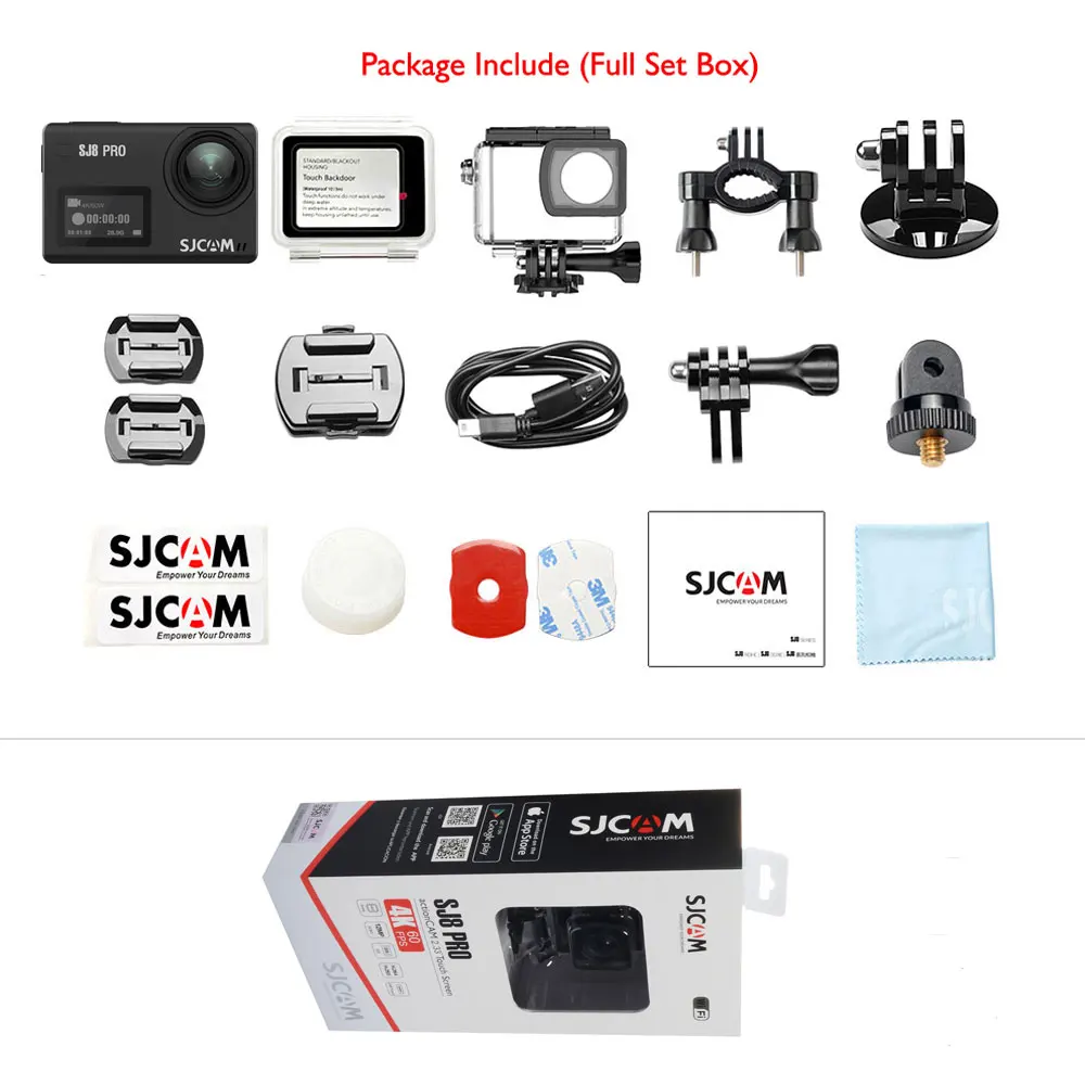 SJ8-PRO-package