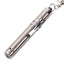 Round Moon Shape Light Aluminium Alloy Super Mini Flashlight CreeFire Led Flashlight Torch Lights With Portable Keychain