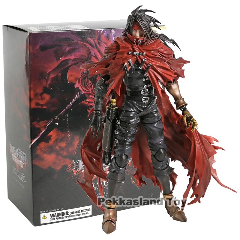 Play Arts Kai FINAL FANTASY 7 VII Vincent Action Figure 27cm China Ver IN BOX