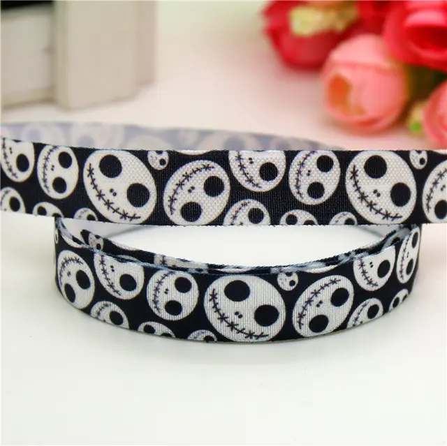 dhk 5 8 free shipping nightmare before christmas printed fold nightmare before christmas dog collars