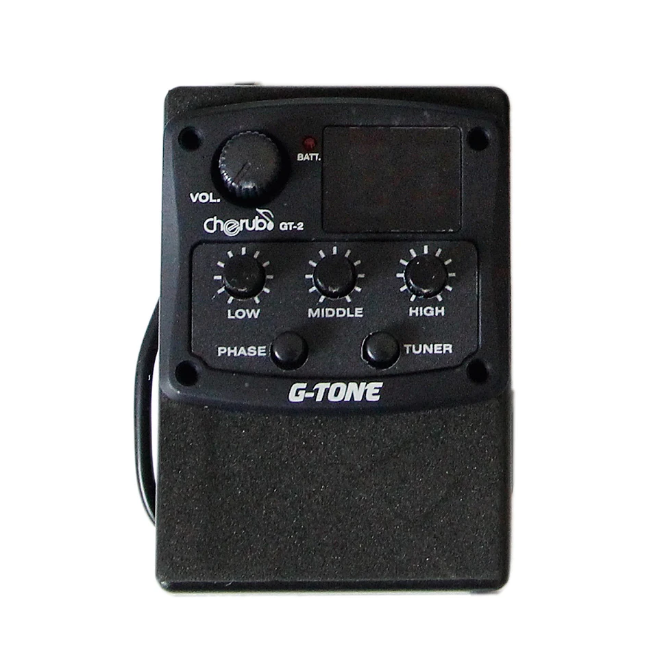 Cherub GT-2 G-Tone трехполосный эквалайзер с хроматическим тюнером и фазовым