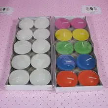 10 pc/caixa Romantic Home Decoração da Festa de Aniversário de Casamento Vela Vela Flutuante Velas de Cera de Parafina para não-fumantes velas Vela