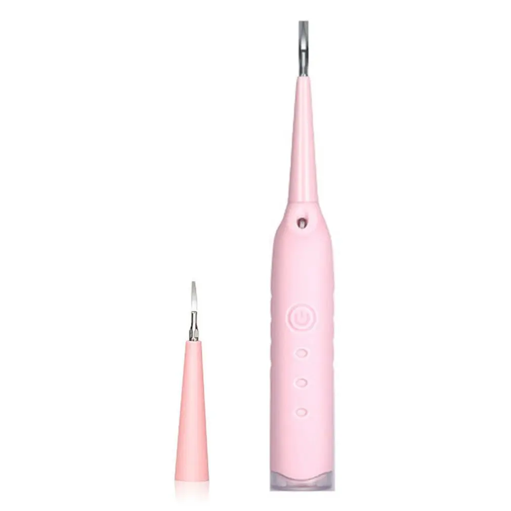 

Portable Electric Sonic Ultrasonic Dental Scaler Tooth Calculus Remover Tooth Stains Tartar USB Charging Teeth whitening Tool