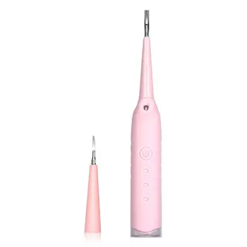 

Portable Electric Sonic Ultrasonic Dental Scaler Tooth Calculus Remover Tooth Stains Tartar USB Charging Teeth whitening Tool