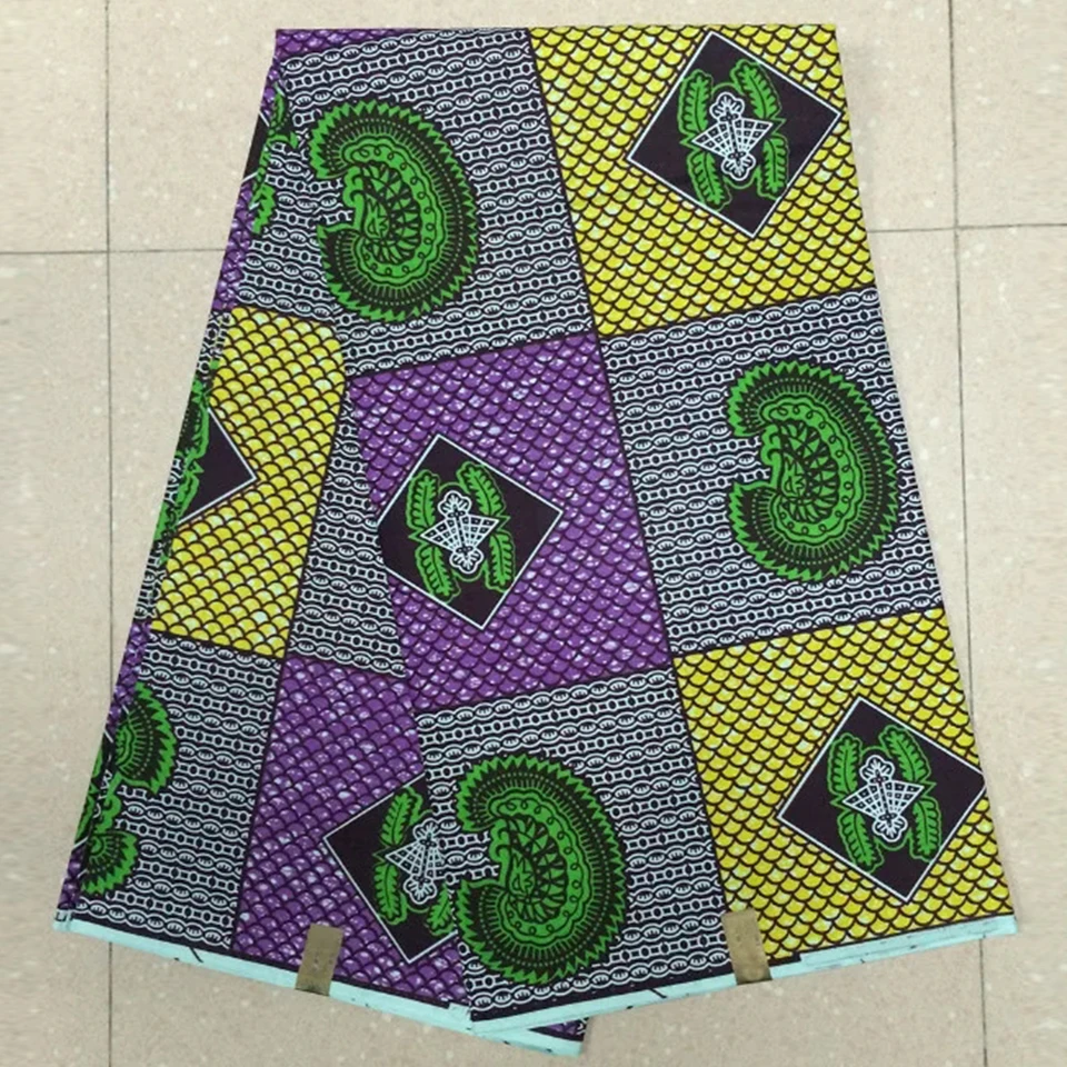 African Fabrics Mitex Holland Block Wax Print Fabrics For Sewing